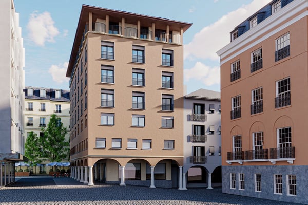 Piazza Cioccaro Living – Abitare il centro di Lugano 6