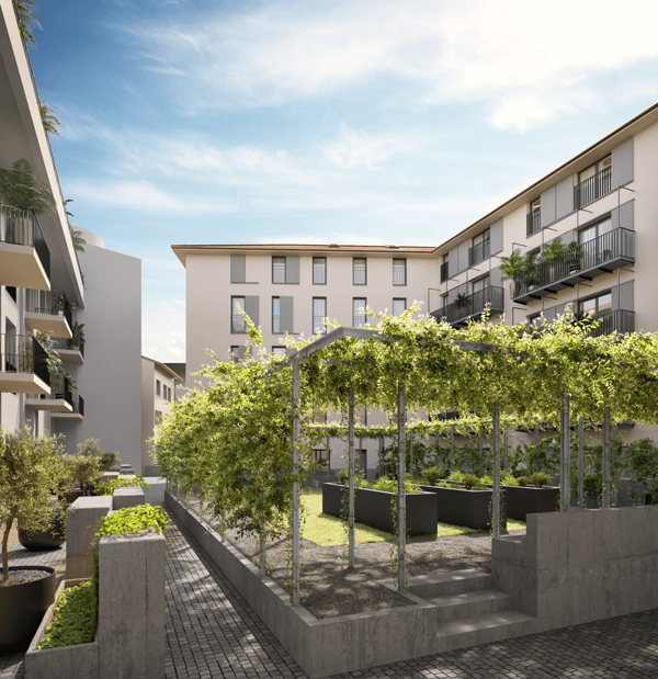 Le Corti Locarno – Coming soon - Nuovi elegante appartamento di 2.5 locali 1