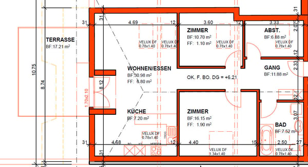 Schöne Dachwohnung mit sonniger Terrasse 9