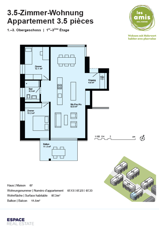 urban, zentral, industriell - im Herzen von Biel 10