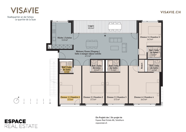 WG-Zimmer mit eigenem Badezimmer 5