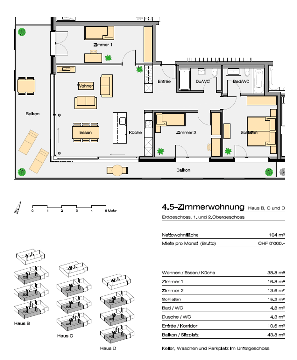 Moderne und helle Familienwohnung an zentraler Lage 9