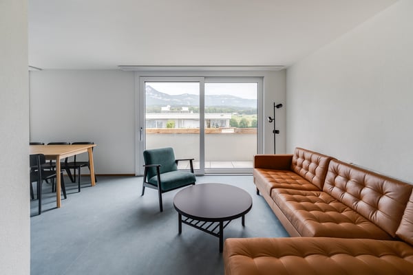Modernes Attika-Studio mit grosser Terrasse und Alpenblick 7