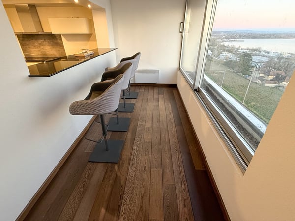 Magnifique attique (Penthouse) avec vue exceptionnelle sur les alpes suisses et lac de Neuchâtel 12