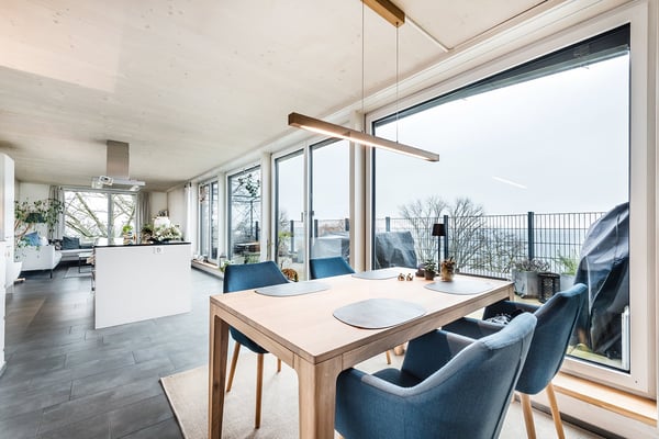 Wohnen mit atemberaubender Seesicht - Maisonettewohnung auf dem ZIK-Areal
