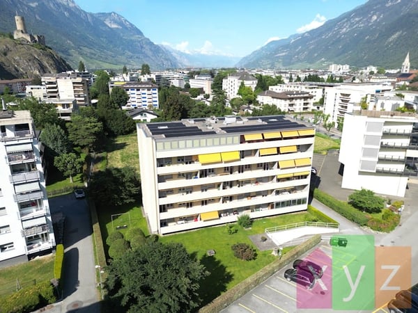 Quartier prisé de la Fusion - Refait à neuf - Grand appartement familial à Martigny 14