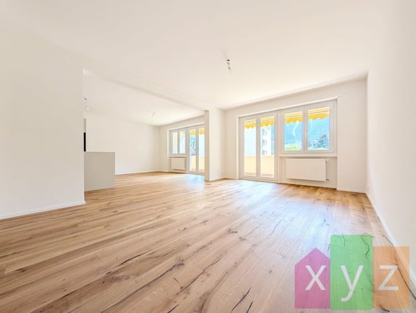 Quartier prisé de la Fusion - Refait à neuf - Grand appartement familial à Martigny 4