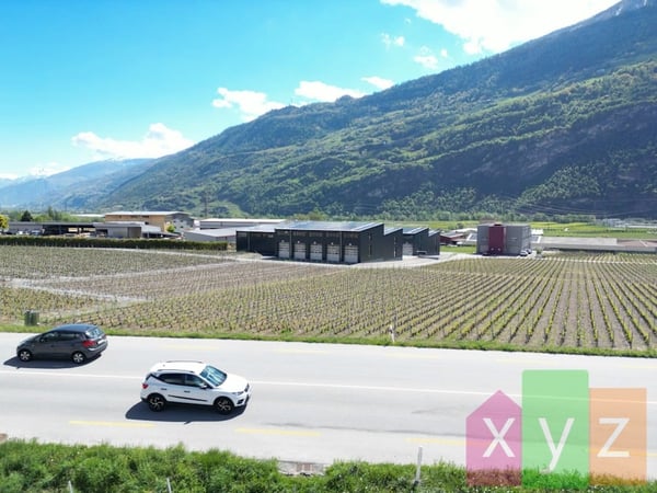 Halles neuves, bien équipées, modernes et bien situées dans le Valais central 7
