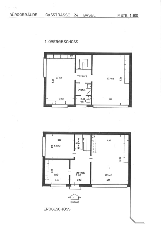 Eigenes Bürorhaus nahe Voltaplatz zu vermieten 12