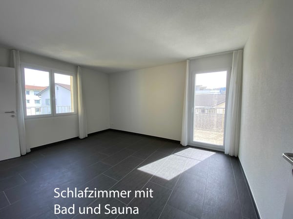 Seltene Gelegenheit: grosse, helle 1.5 Zimmer Attika Wohnung 14