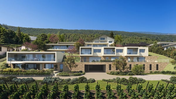 Réservée - Dernière Villa Mitoyenne 4,5 pièces V5 - un panorama unique 1