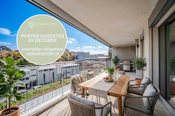 Divercité redéfinit l'art de vivre urbain - dernier 2.5 pièces ! 1