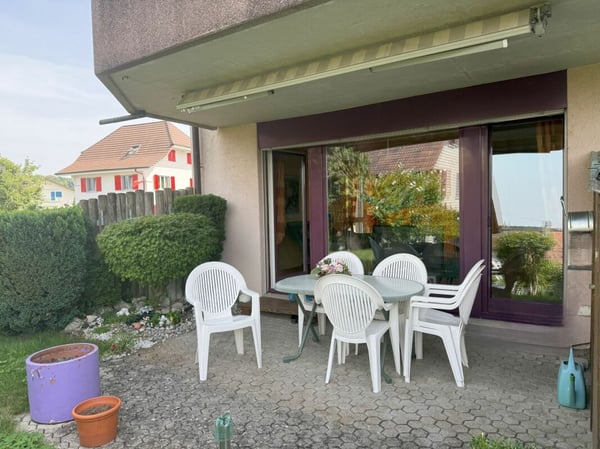 preis-werte und schöne Parterrewohnung in Siselen nahe Station BTI 8