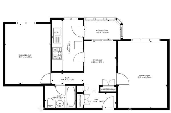 Helles und gemütliches Zuhause mit Balkon, 3.5 Zimmerwohnung 5