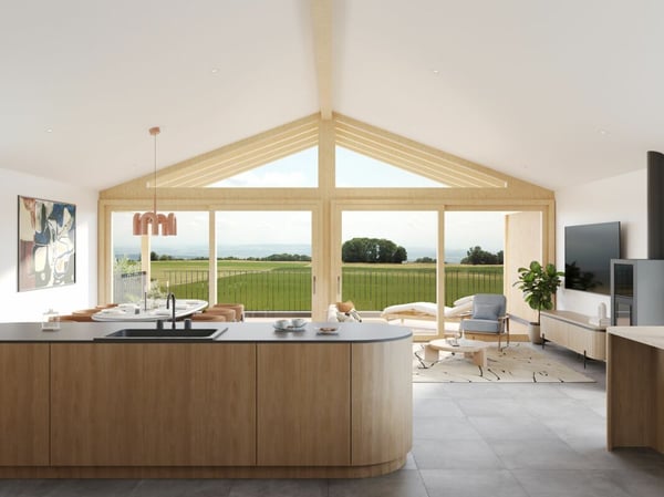 RESERVEES ! Duo de villas d'architecte à construire 5