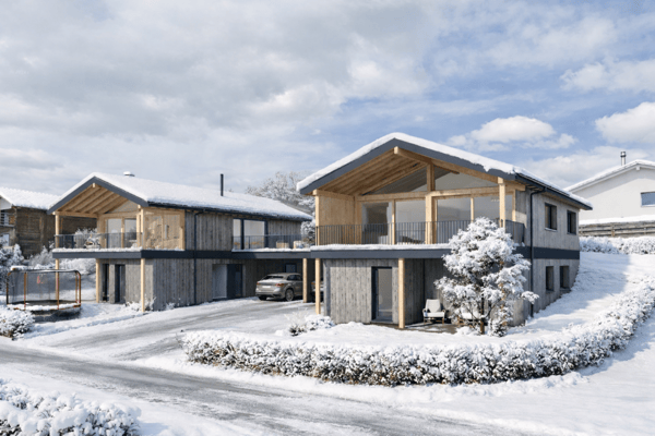 RESERVEES ! Duo de villas d'architecte à construire 4