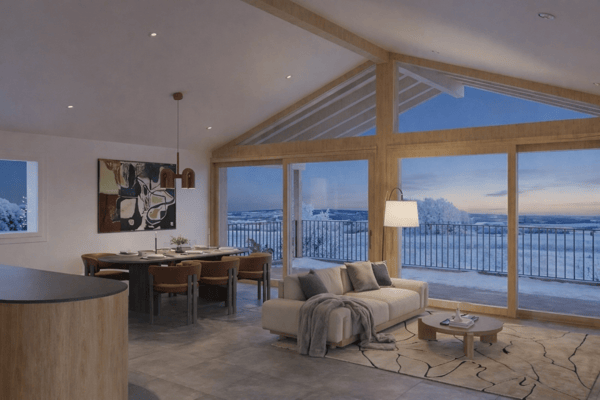 RESERVEES ! Duo de villas d'architecte à construire 3