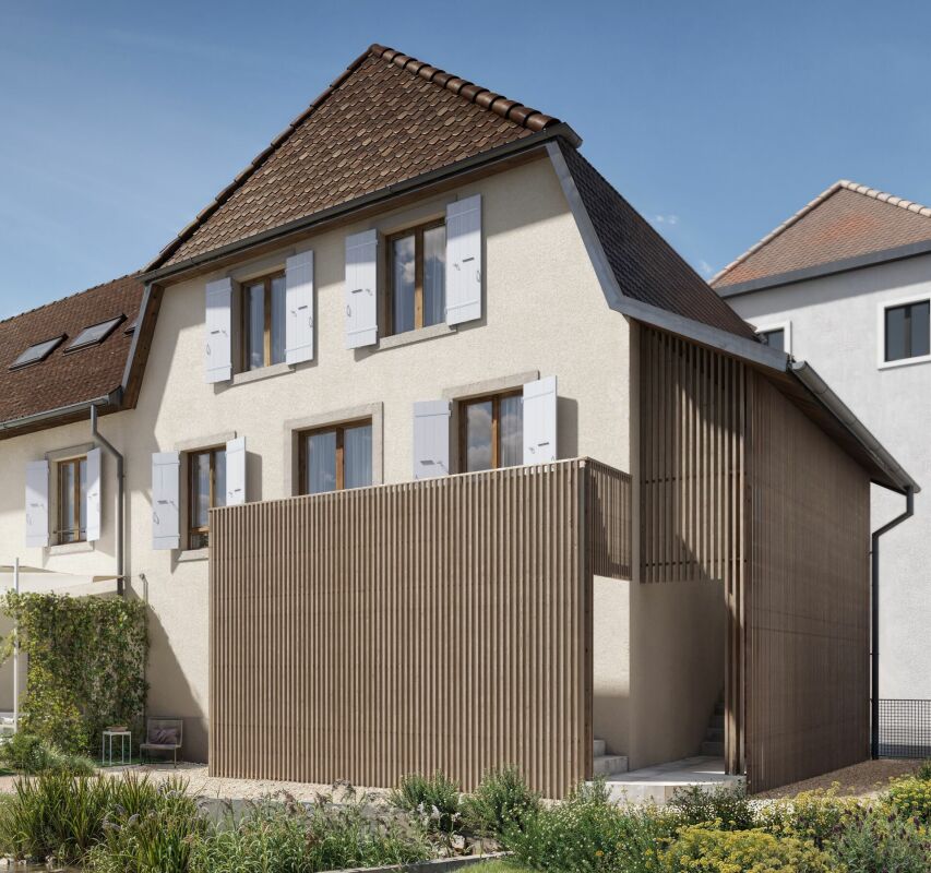 Au Bord des Berges - Élégante villa mitoyenne de 4,5 pièces