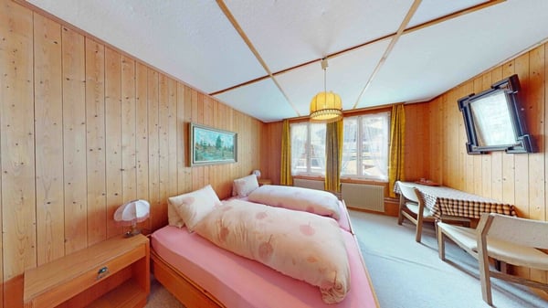 Hotel Pension Alpenrose mit 2 Restaurants und Skilift in Saxeten 11