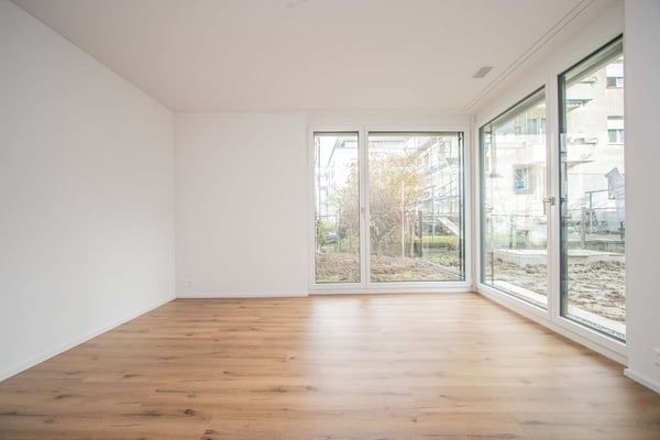 Wohnen im Neubau: 2.5 Zimmer-Wohnung im Erdgeschoss nahe Zentrum 6
