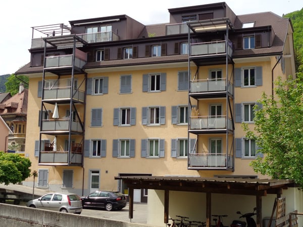 Appartement situé entre la gare CFF et le centre-ville. 2