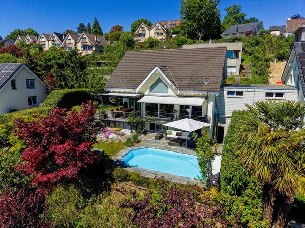 ELEGANT DETACHED VILLA WITH POOL, LANDSCAPED GARDENS AND PANORAMIC VIEWS, HIGH‑END INTERIOR 1