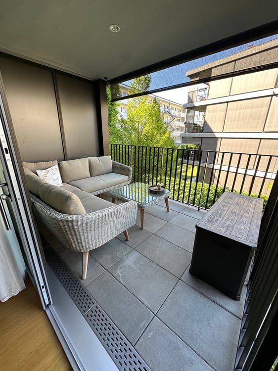 MODERNE 3,5 ZIMMER WOHNUNG MIT SÜDWEST-BALKON NAHE STADT UND RHEIN 9
