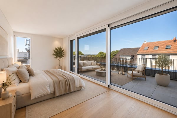 SONNIGE ATTIKA IN RIEHEN - WEITSICHT & GROSSZÜGIGE TERRASSEN (W4.2) 4