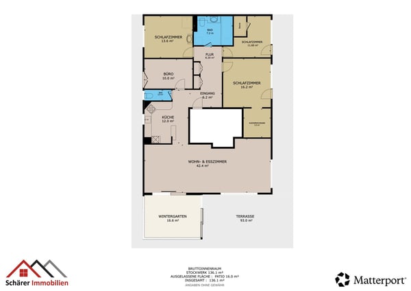 Attika mit 93 m² Terrasse an der Zihl | Attique avec terrasse de 93 m² 27