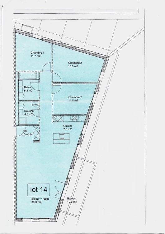 Appartement de 4.5 pièces avec vue imprenable sur la nature ! 12