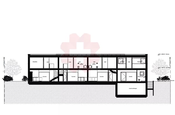 Magnifiques villas mitoyennes de 5,5 pièces Permis en force 8