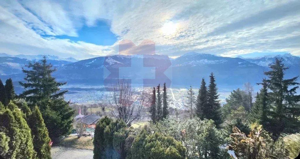 Immobilie in Aven - Magnifique chalet en madrier avec vue panoramique sur le Valais - Bild 1