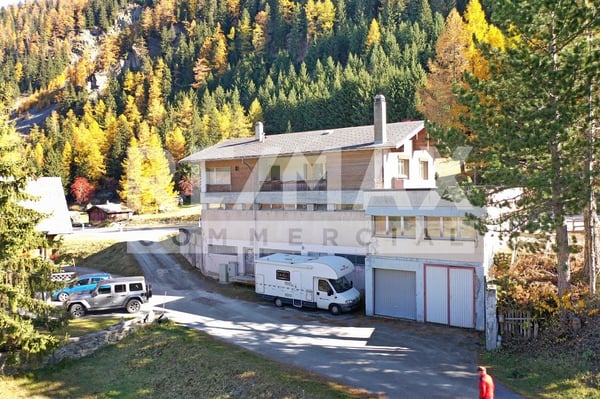 Immeuble mixte à rénover, avec restaurant + chambres à Bourg-St-Pierre (VS) 2