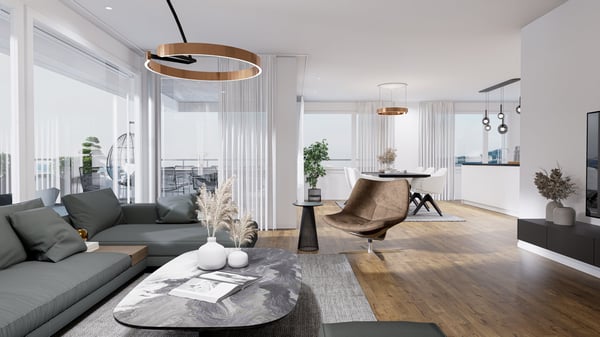 Wohnüberbauung ALZBACHFELD Reinach - 3.5-Zimmer-Attika-Eigentumswohnungen 4