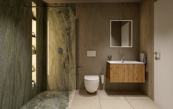 4.5-Zimmer-Dachwohnung im Eigentumsstandard - Erstbezug 1