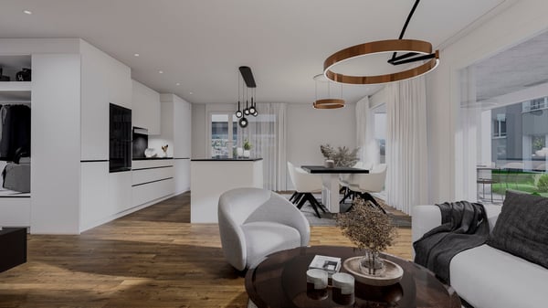Neubau 3.5-Zimmer-Wohnung im Erdgeschoss in Reinach AG – Modern, hell und familienfreundlich 12