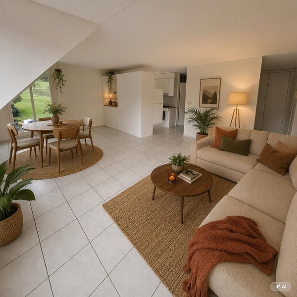 Charmante 4-Zimmer-Dachwohnung in ruhiger Lage von Laupersdorf