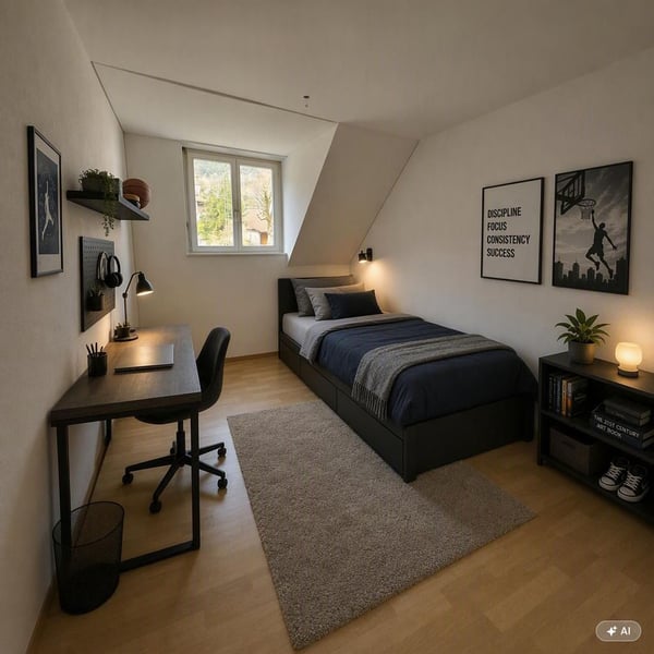 Charmante 4-Zimmer-Dachwohnung in ruhiger Lage von Laupersdorf 7