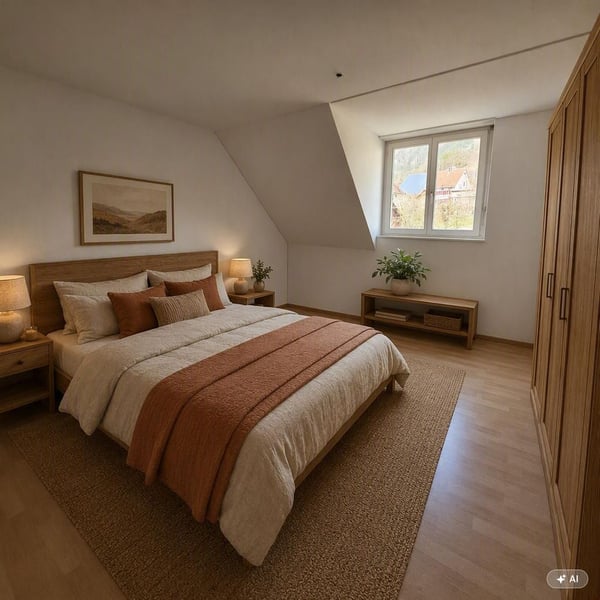 Charmante 4-Zimmer-Dachwohnung in ruhiger Lage von Laupersdorf 5