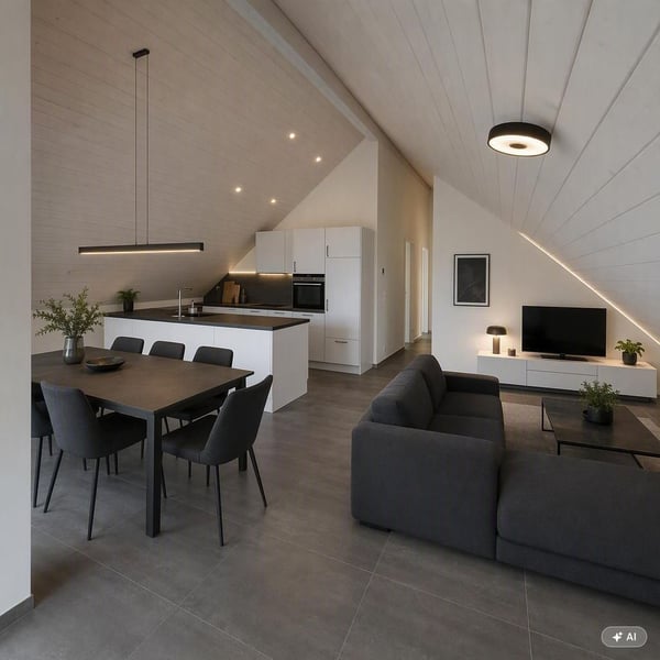 3.5 Zimmer Attikawohnung mit viel Charme 1