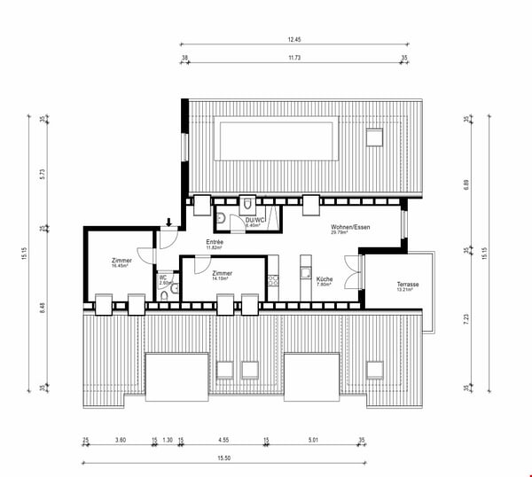 3.5 Zimmer Attikawohnung mit viel Charme 17