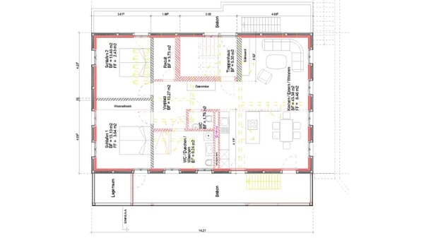 Charmante 3.5-Zimmer-Wohnung in Oberdiessbach 2