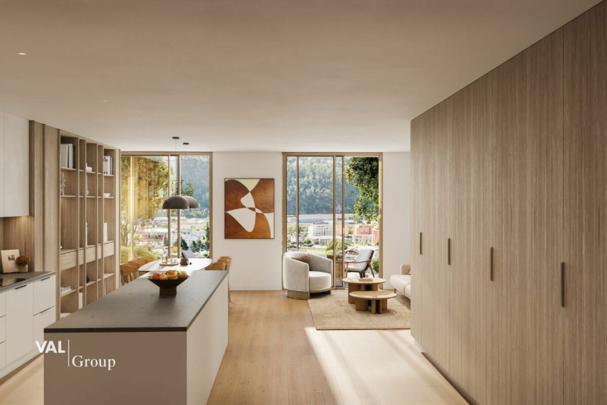 Modern 3.5 room apartment with breathtaking views of the mountain panorama