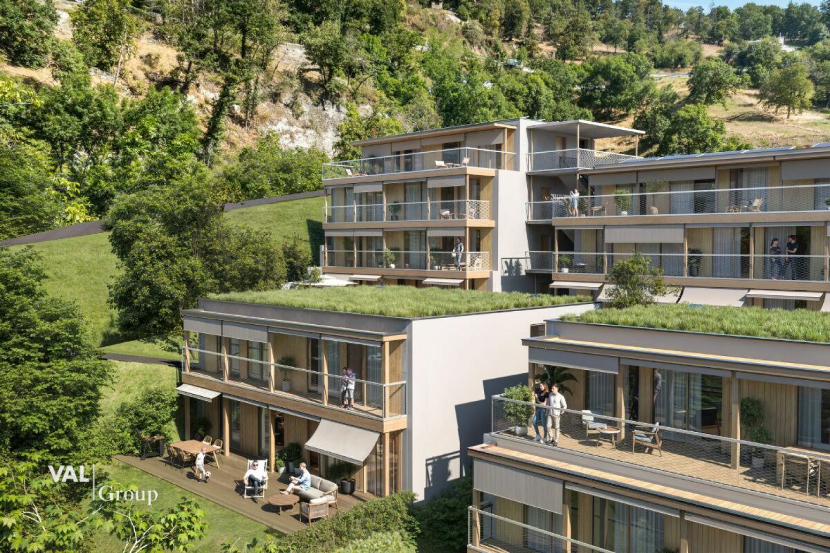 Modern 3.5 room apartment with breathtaking views of the mountain panorama