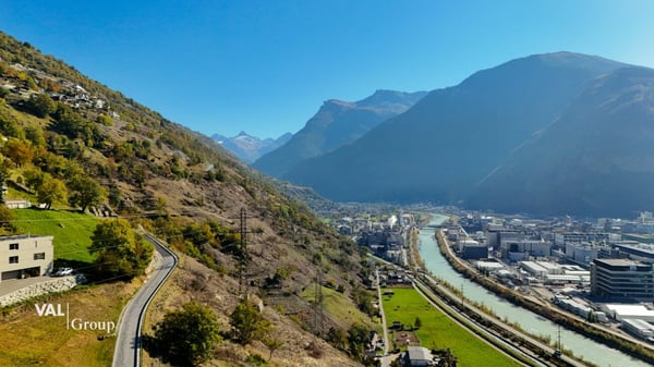 Exklusive Bauparzelle an bester Südhanglage in Baltschieder 9