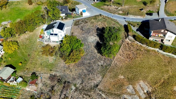 Exklusive Bauparzelle an bester Südhanglage in Baltschieder 1