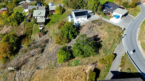 Exklusive Bauparzelle an bester Südhanglage in Baltschieder 2