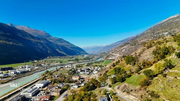 Exklusive Bauparzelle an bester Südhanglage in Baltschieder 7