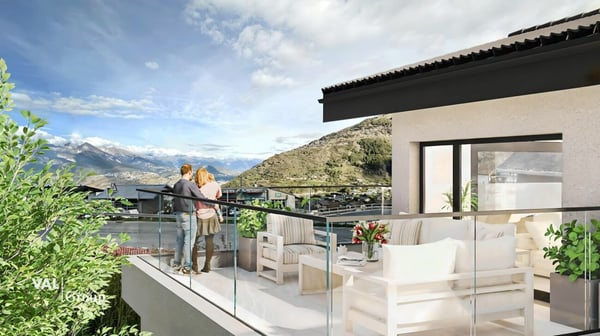 Terrain idéalement situé pour projet de 3 appartements, permis en force 1