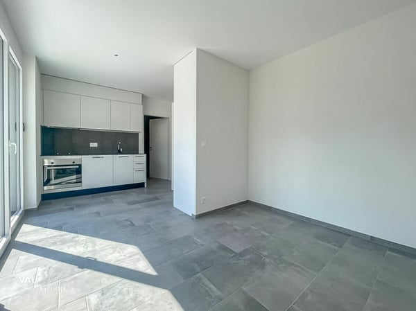 Studio en Ville de Sion avec terrasse et pelouse 1